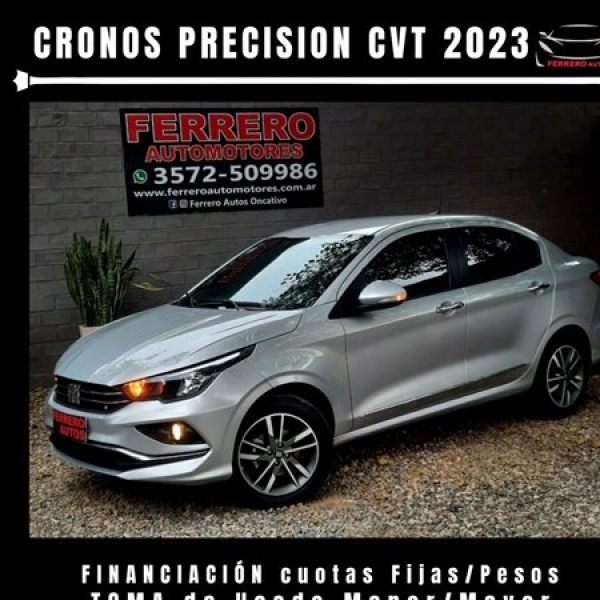 FIAT CRONOS PRECISION CVT 1.3N  2023