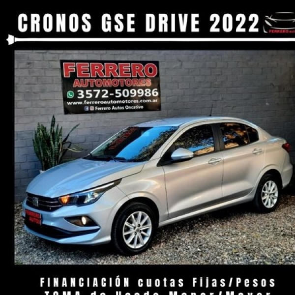 FIAT CRONOS GSE DRIVE (LÍNEA NUEVA) 2022