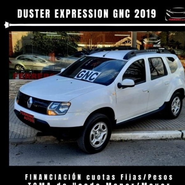 RENAULT DUSTER EXPRESSION GNC 2019